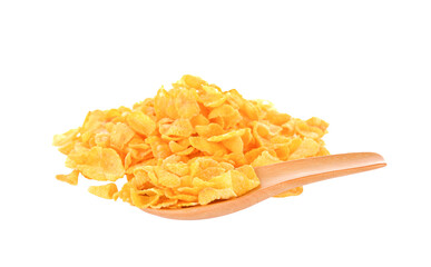 Corn flakes on transparent png