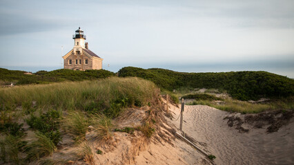 Fototapeta na wymiar USA - Block Island - Lighthouse