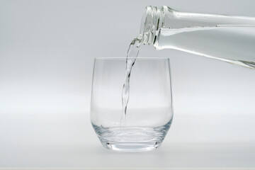 Ein Glas Wasser !Auf die Gesungheit! na zdrowie glass of water