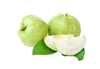 Fresh guava on transparent  png