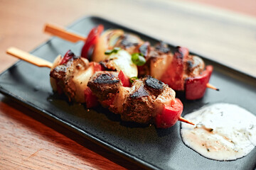 Lamb Kebab with Vegetables