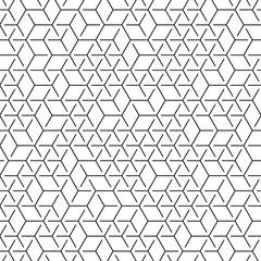  Hexagonal Maze pattern abstract illustration