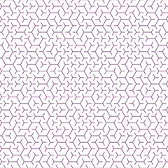 Fototapeta premium Hexagonal Maze pattern abstract illustration