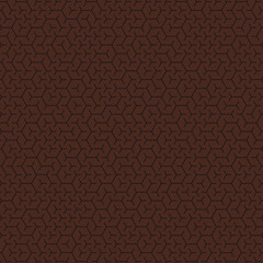 Fototapeta premium Hexagonal Maze pattern abstract illustration