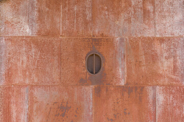 錆びた扉の表面（素材）