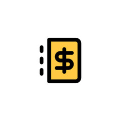 finance book icon