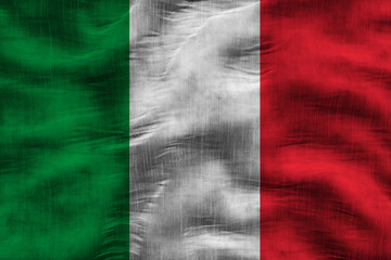 National Flag of Italy. Background  with flag  of Italy.