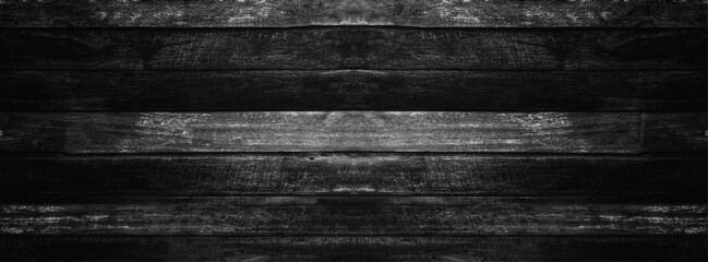 Wood texture of dark grey wood wall retro vintage style for background and texture.