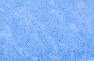 The Pattern of blue mulberry paper texture, suitable for a background.