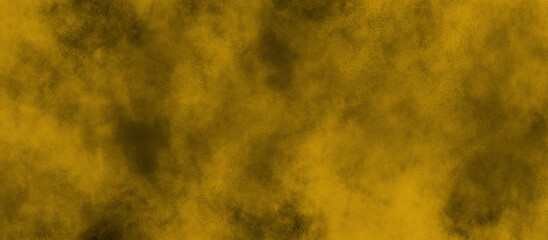 Texture of a yellow grunge with stains and smoke, old and dusty grunge texture for wallpaper, cover, card, decoration and design.