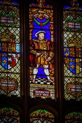stained glass window
