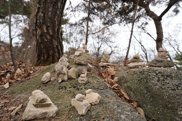 韓国　ソルボン公園の風景(イチョン)