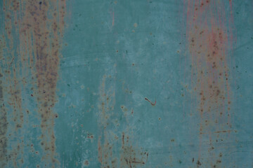 Metal light blue textured. Panorama of Metal rusty texture background rust steel. Industrial metal texture. Grunge rusted metal texture, rust background