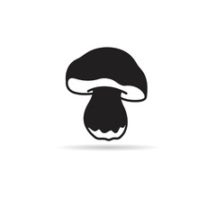 toadstool icon on white background