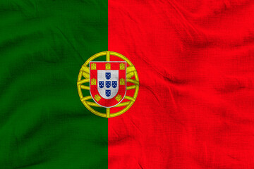 National Flag of Portugal. Background  with flag  of Portugal