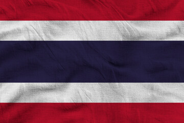 National flag of Thailand. Background  with flag  of  Thailand