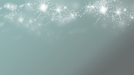 Christmas and New Year background with shining stars 