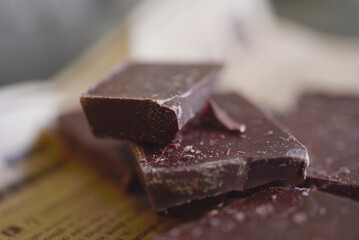 Carrés de chocolat