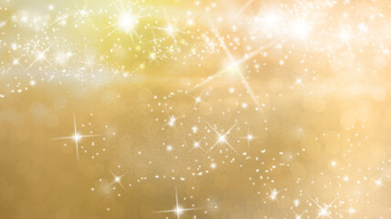 Christmas and New Year background with shining stars 