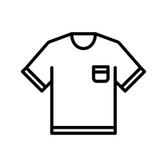 Clothes icon. sign for mobile concept and web design. vector illustration