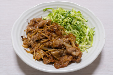 豚生姜焼き