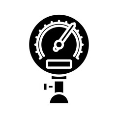 Pressure meter icon. sign for mobile concept and web design. vector illustration