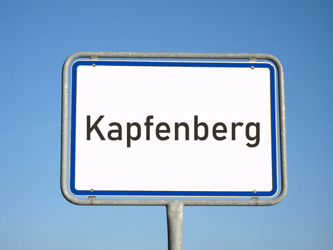 Ortsschild Kapfenberg