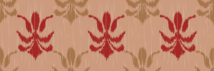 Ikat Damask Scandinavian embroidery, ikat seamless tribal African, Asian design Digital textile Asian Design ancient art for Prints Fabric saree Mughal Swaths texture Kurti Kurtis Kurtas