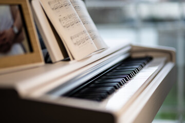 Piano blanc