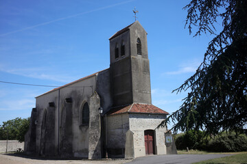 Church - Eglise Saint Medard - Bussiere - Orly sur Morin - Seine et Marne - Ile-de-France - France