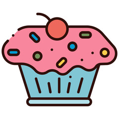 cupcake illustration