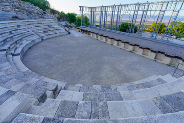 Ancient Roman Theater, in Tzipori National Park