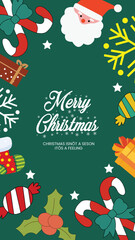 Merry Christmas Day wish template