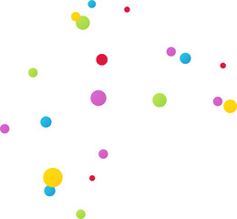 Decoration for birthday or event, seprentine illustration