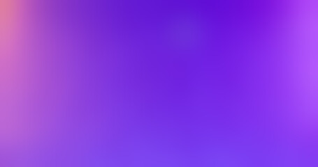 Gradient glow. Neon abstract background. Luminous flare. Defocused purple pink blue color light smooth texture copy space decorative poster.