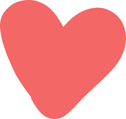 hand drew heart