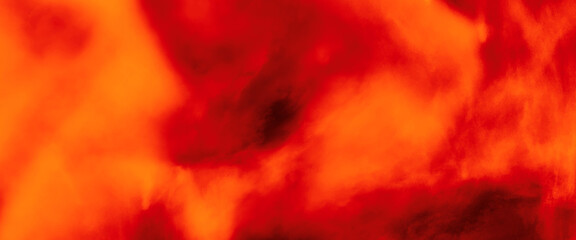 red and yellow background, abstract watercolor background with space. colorful sunrise or sunset colors in cloudy shapes. beautiful hues of yellow gold and pink in hand painted watercolor background