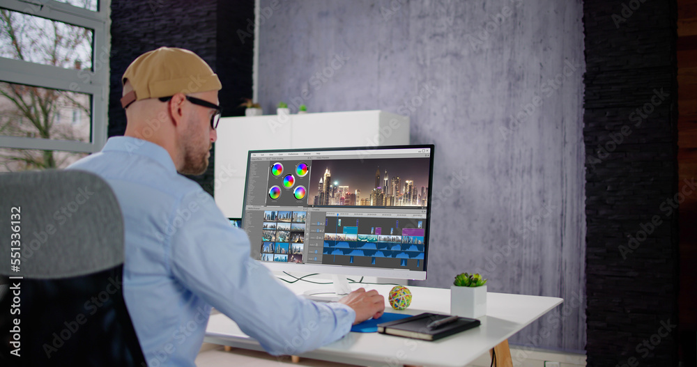 Poster Video Editor Computer Software