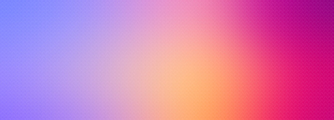 Pink blue yellow gradient background blank. Horizontal banner or wallpaper tamplate. Copy space, place for text, text area. Bright illustration. Space metaverse web 3 technology texture
