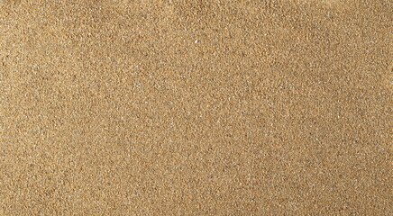Fototapeta na wymiar Sand desert pile background and texture, top view