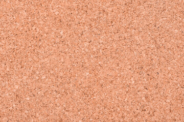 Closeup view of cork board texture as background