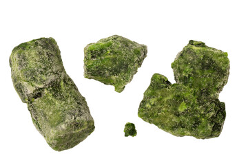 frozen spinach, png file