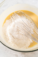 Carrot bundt cake with cream cheese frosting