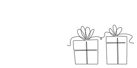 Decoration continuous line hand drawing elements set for wedding photo book, invitations. Vector stock illustration minimalism design isolated on white background. Editable stroke single line. 