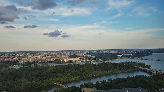 view of the Washington dc skyline
