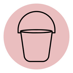 bucket icon