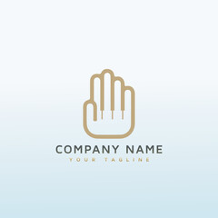 piano and keyboard repair company logo