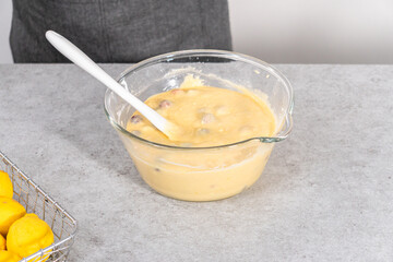 Lemon cranberry bundt cake