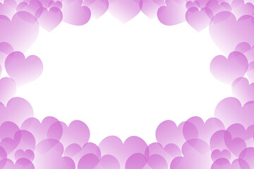 Fototapeta na wymiar Valentines Day Background With Love Heart Pattern Png File, Wedding Background Png