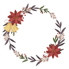 wreath of flowers